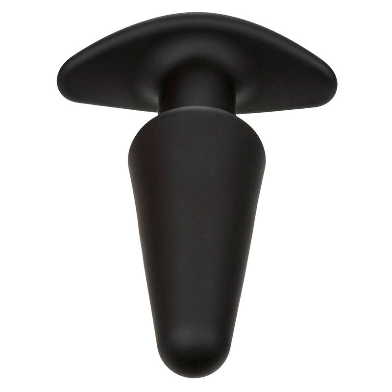 CALEXOTICS - ROCK BOTTOM TAPPO ANALE CONICO 10 VIBRAZIONI SILICONE NERO – Tappi anali – foto 4