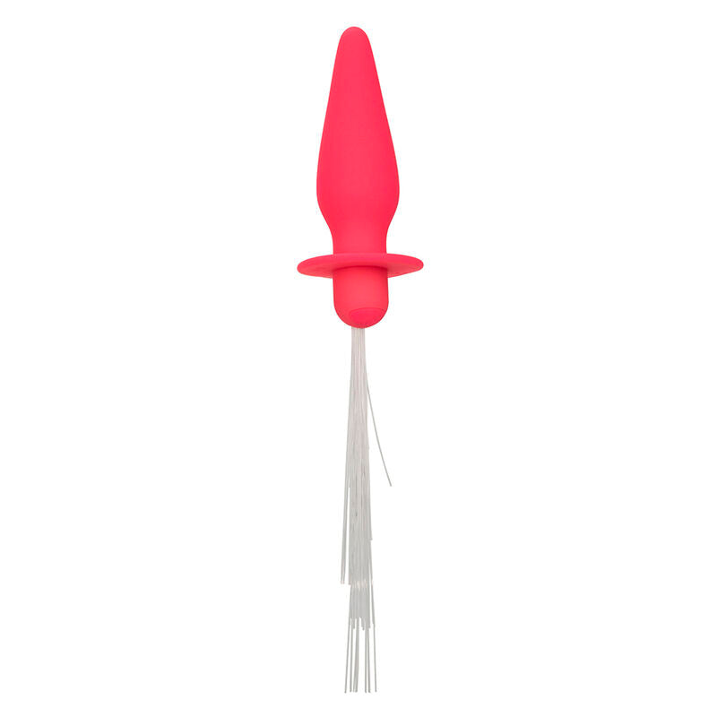 CALEXOTICS - SOUTHERN LIGHTS LIGHT UP PLUG ANALE 10 VIBRAZIONI SILICONE ROSA – Tappi anali – foto 3