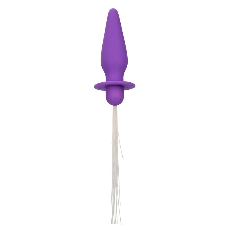 CALEXOTICS - SOUTHERN LIGHTS LIGHT UP PLUG ANALE 10 VIBRAZIONI SILICONE VIOLA – Tappi anali – foto 3
