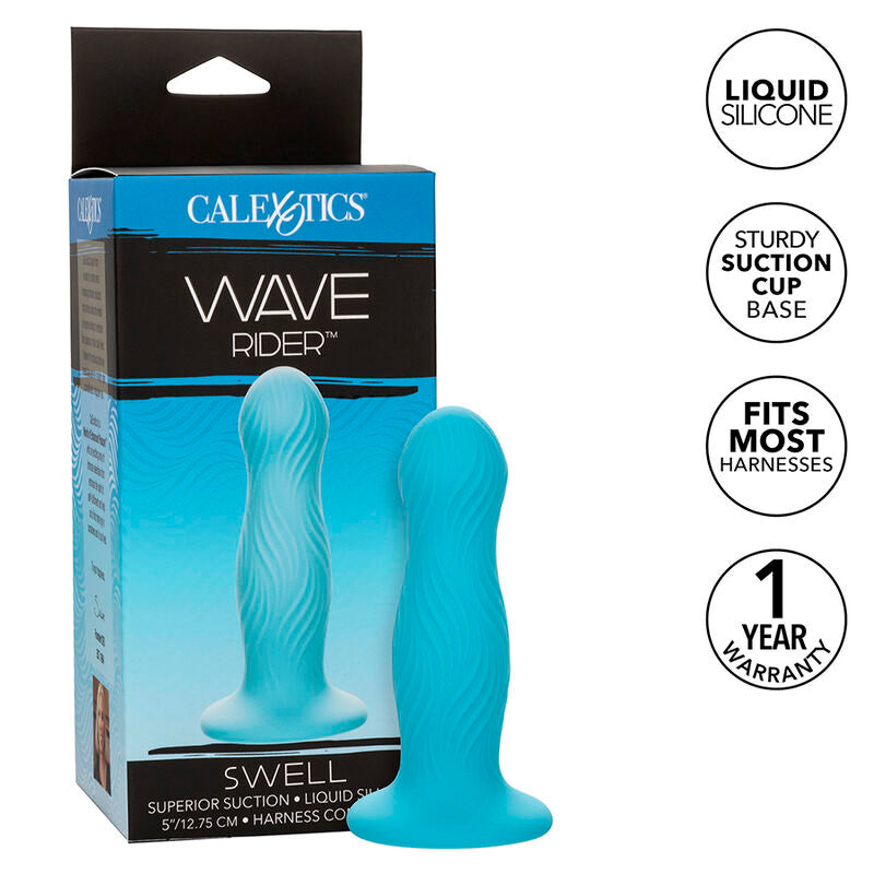 CALEXOTICS - WAVE RIDER SWELL TAPPO ANALE BLU – Tappi anali – foto 2