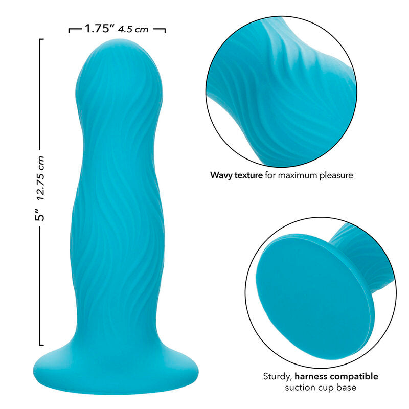 CALEXOTICS - WAVE RIDER SWELL TAPPO ANALE BLU – Tappi anali – foto 6