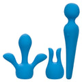 CALEXOTICS - COUTURE KIT VIBRATORE WAND 10 VIBRAZIONI BLU – Vibratore WAND