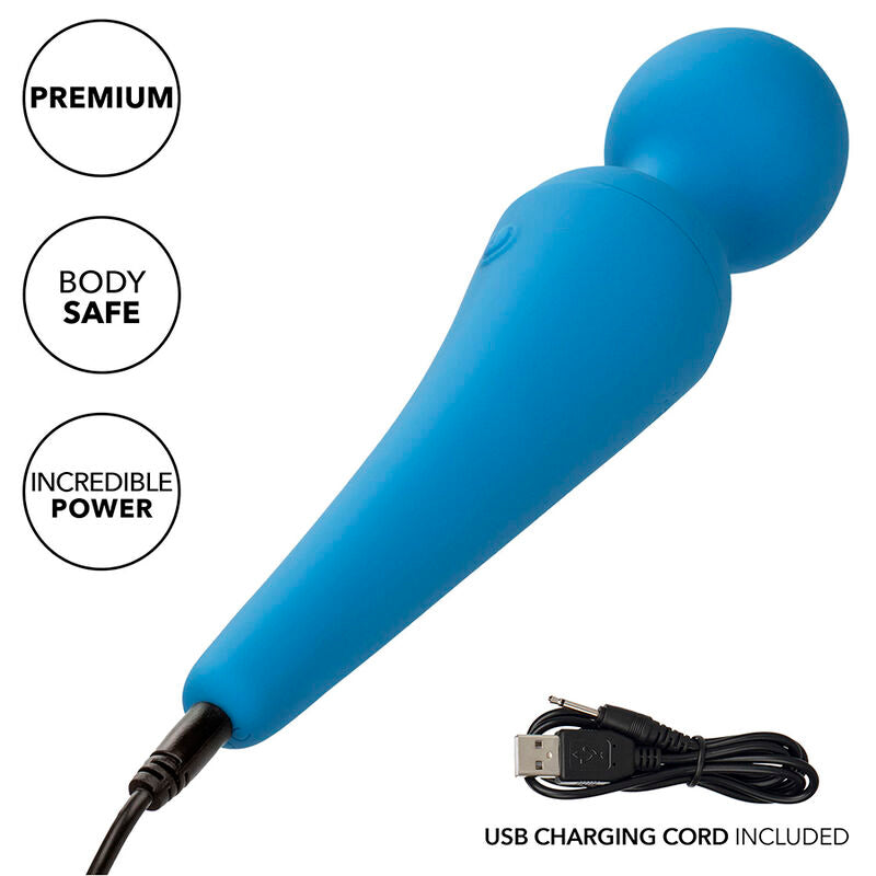 CALEXOTICS - COUTURE KIT VIBRATORE WAND 10 VIBRAZIONI BLU – Vibratore WAND – foto 10