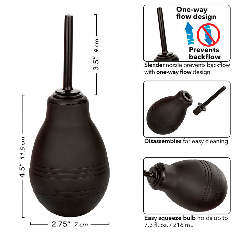 CALEXOTICS - ONE WAY DOCCIA ANALE NERA – Doccia anale – foto 6