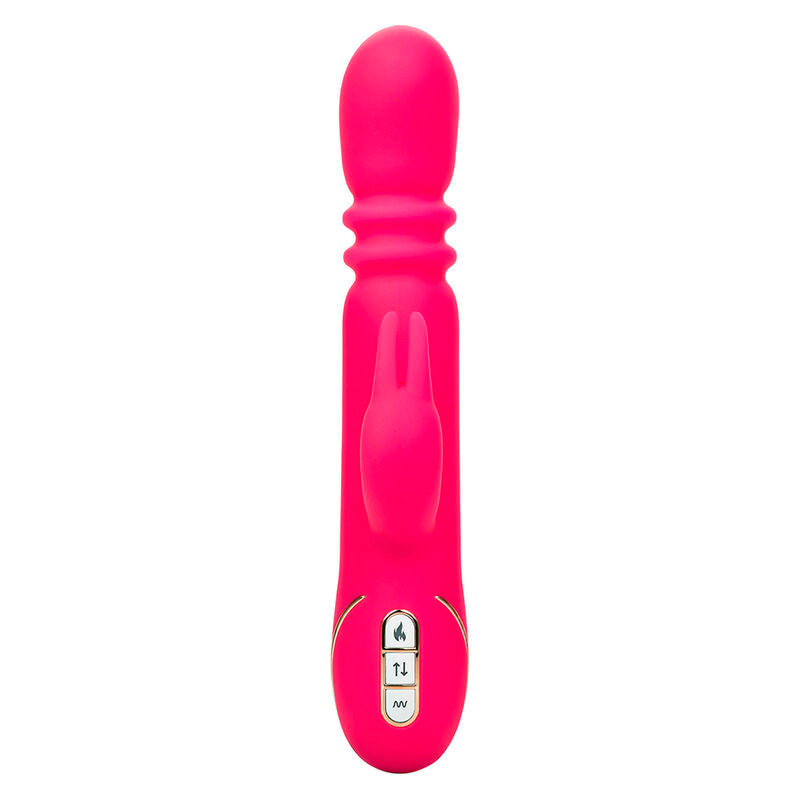 CALEXOTICS - JACK FANTASY VIBRATORE TRIPLO RISCALDATO ROSA CONIGLIO – Vibratori di coniglio – foto 4