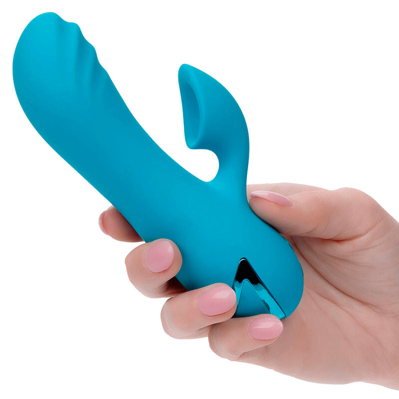 CALEXOTICS - SUNSET BEACH SEDUCER VIBRATORE E STIMOLATORE 10 FUNZIONI BLU – Stimolatore d'aria con vibrazione – foto 7