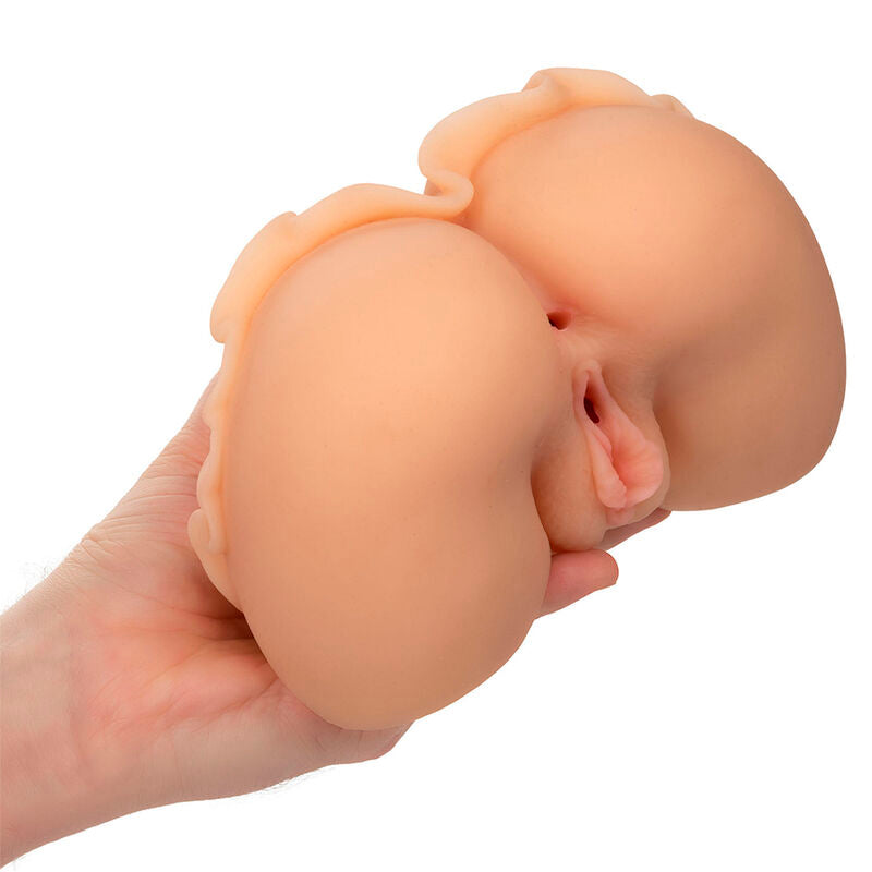 CALEXOTICS - THE PEEP SHOW GIRL DOPPIO MASTURBATORE REALISTICO FLESH – Vagine senza vibrazioni
