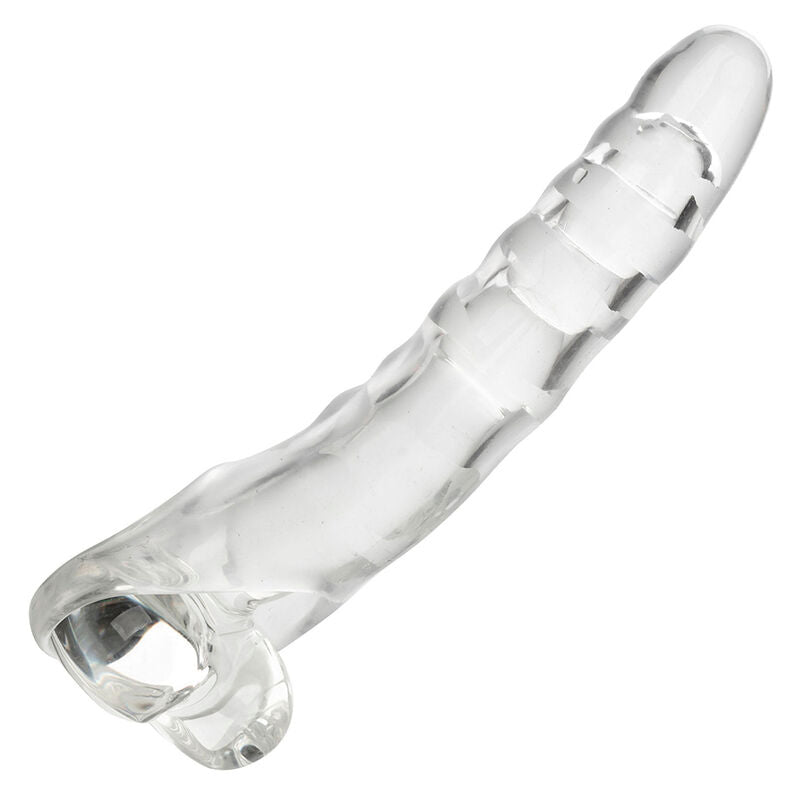 CALEXOTICS - MAXX ESTENSORE PER PENE REGOLABILE TRASPARENTE – Copri pene con estensione – foto 3