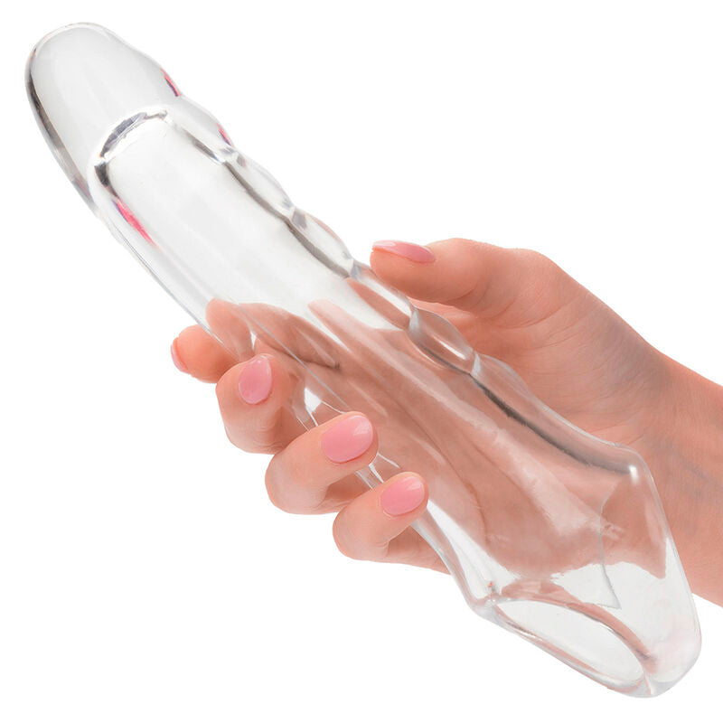 CALEXOTICS - MAXX ESTENSORE PER PENE REGOLABILE TRASPARENTE – Copri pene con estensione – foto 6