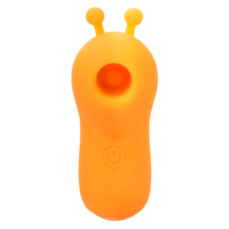 CALEXOTICS - NEON VIBES BUZZING VIBE LO STIMOLATORE PER DITA 10 VIBRAZIONI ARANCIONE – Stimolatore d'aria con vibrazione – foto 3