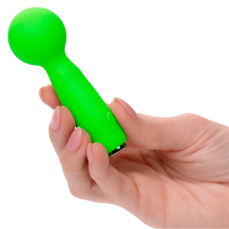 CALEXOTICS - NEON VIBES BUBBLY VIBE IL MINI MASSAGGIATORE 10 VIBRAZIONI VERDE – Massaggiatrici – foto 5