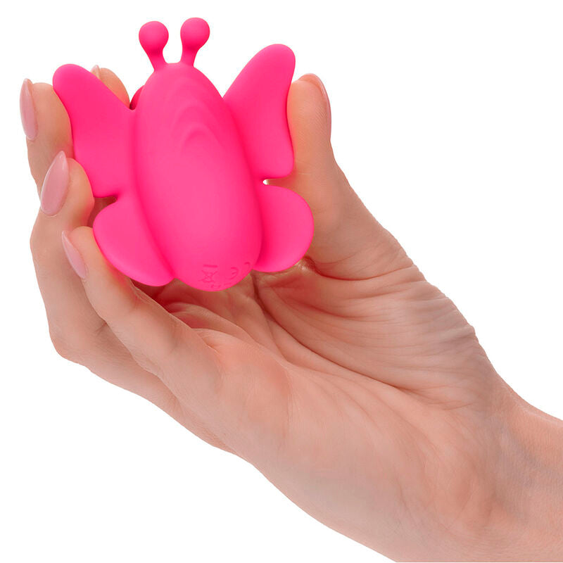 CALEXOTICS - NEON VIBES FLUTTER VIBE STIMOLATORE 10 VIBRAZIONI ROSA – Vibratori clitoridei da posare – foto 7