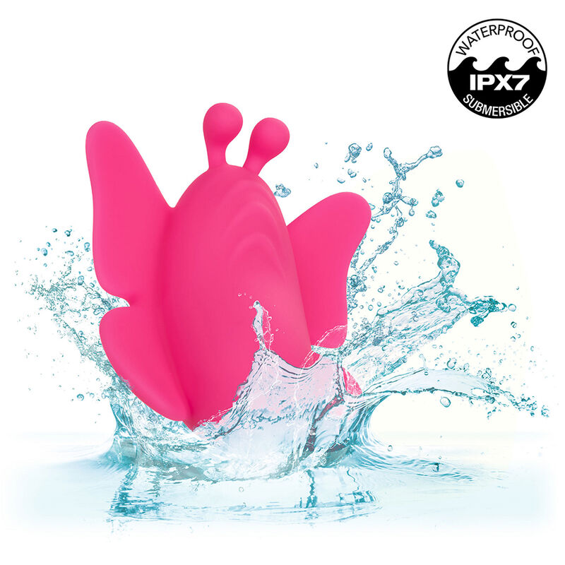 CALEXOTICS - NEON VIBES FLUTTER VIBE STIMOLATORE 10 VIBRAZIONI ROSA – Vibratori clitoridei da posare – foto 10