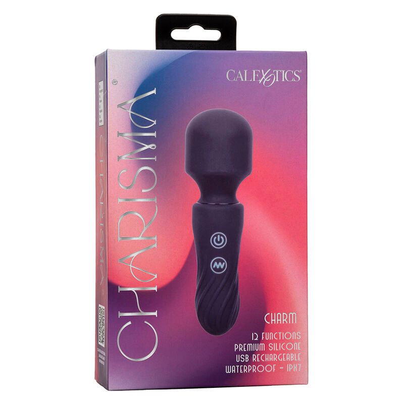 CALEXOTICS - CHARISMA CHARM MASSAGGIATORE 12 FUNZIONI VIOLA – Vibratore WAND – foto 9
