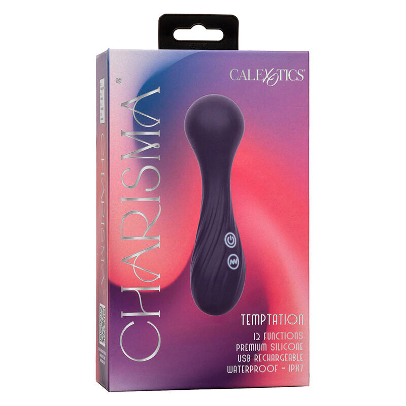 CALEXOTICS - CHARISMA TEMPTATION MASSAGGIATORE 12 FUNZIONI VIOLA – Vibratore WAND – foto 10