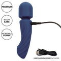 CALEXOTICS - CHARISMA ALLURE MASSAGGIATORE DOPPIO MOTORE 12 FUNZIONI 17,25 CM X 4,5 CM VIOLA – Vibratore WAND