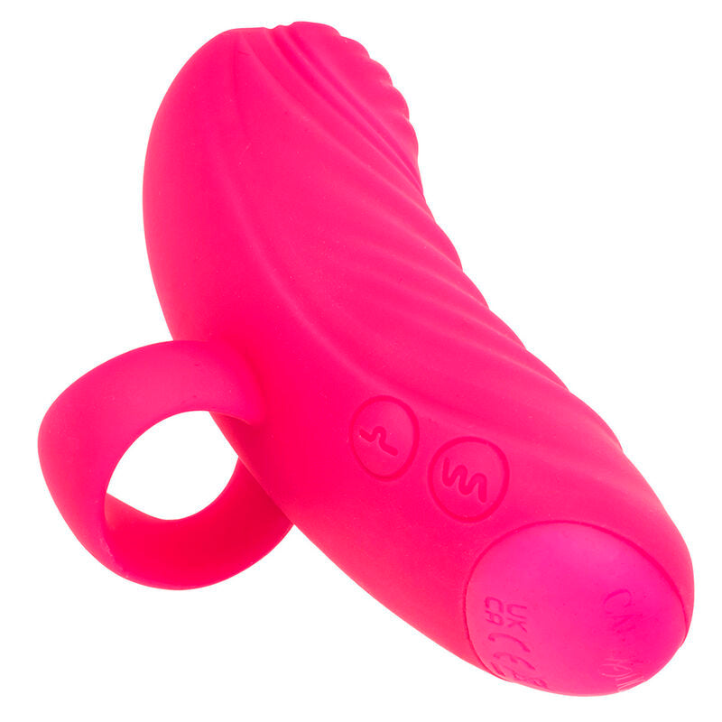 CALEXOTICS - ENVY MASSAGGIATORE PALLA ROTANTE PORTATILE 7 VIBRAZIONI ROSA – Vibratori da dito – foto 4