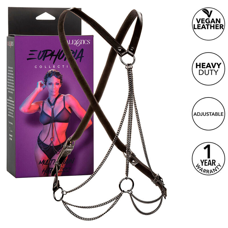 CALEXOTICS - EUPHORIA MULTICHAIN HARNESS PREMIUM – Cablaggi di fissaggio – foto 2