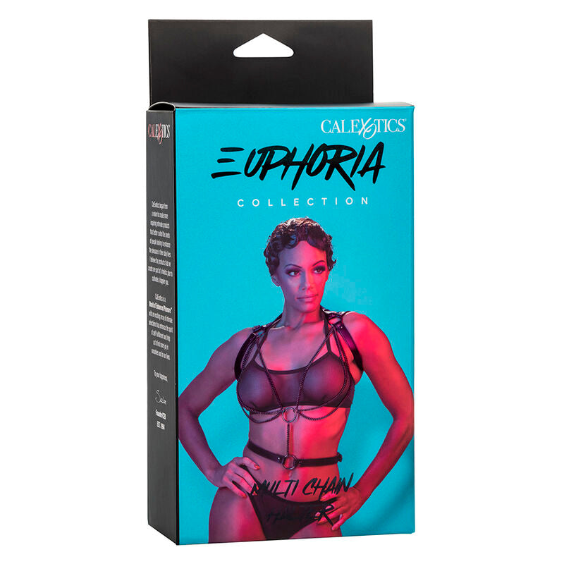 CALEXOTICS - EUPHORIA MULTICHAIN HALTER HARNESS PREMIUM – Cablaggi di fissaggio – foto 5