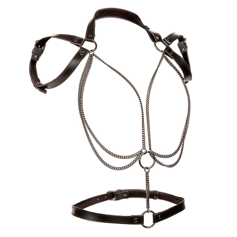CALEXOTICS - EUPHORIA MULTICHAIN HALTER HARNESS PREMIUM – Cablaggi di fissaggio