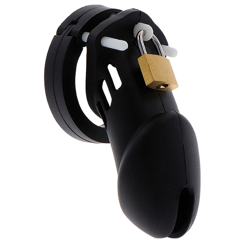 HIDDEN DESIRE - EXTREME GABBIA PER CAZZO IN SILICONE TAGLIA L NERA – Gabbie per pene BDSM