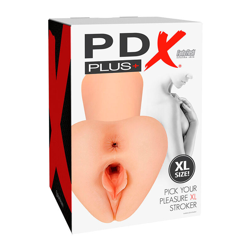 PDX PLUS - PICK YOUR PLEASURE XL REALISTICO STROKER FLESH – Vagine senza vibrazioni – foto 4