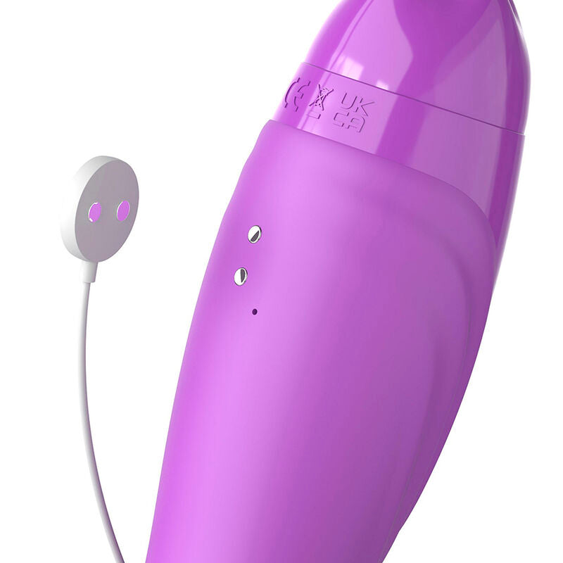 FANTASY FOR HER - TUBO DI ASPIRAZIONE MASSIMO PIACERE CON LINGUA STIMOLANTE VIOLA – Stimolatore d'aria con vibrazione – foto 4