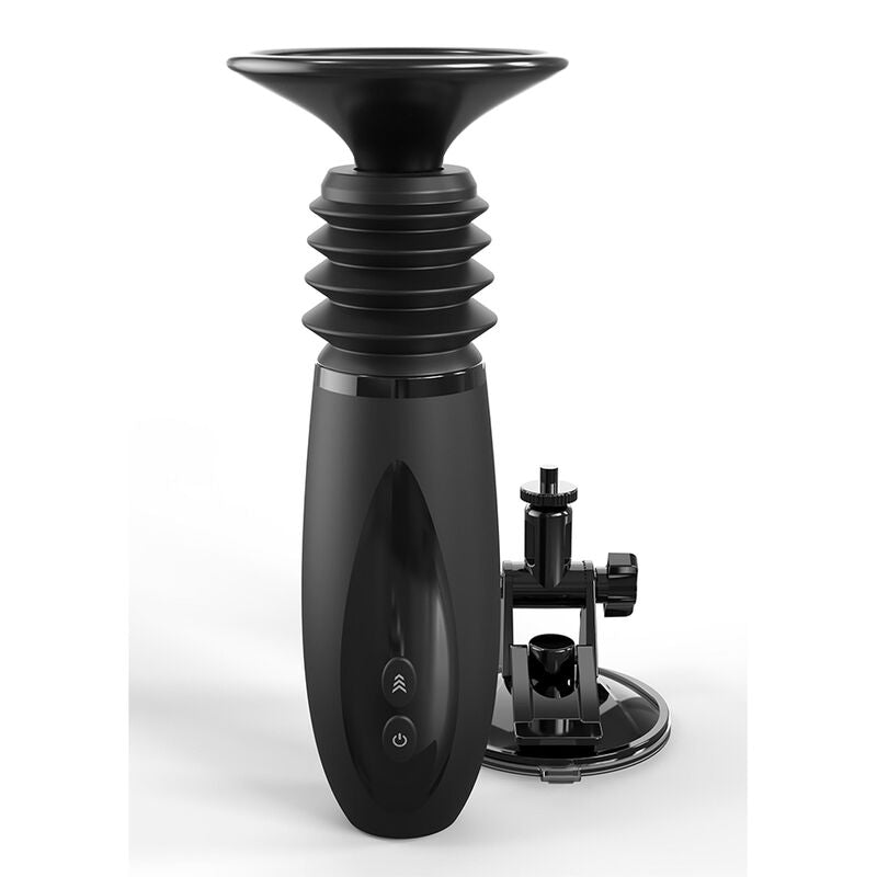 FETISH FANTASY SERIES - BODY DOCK MORSETTO PER DILDO THRUSTER CON 7 MODALITÀ DI SPINTA NERO – kit Sex Toys – foto 2