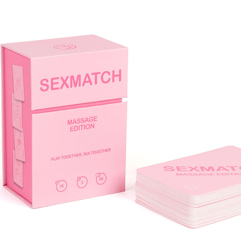 SECRETPLAY - GIOCO EDIZIONE MASSAGGIO SEXMATCH – Giochi di carte