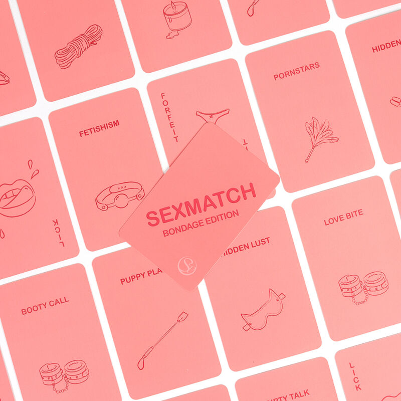 SECRETPLAY - GIOCO SEXMATCH BONDAGE EDITION – Giochi di carte – foto 4