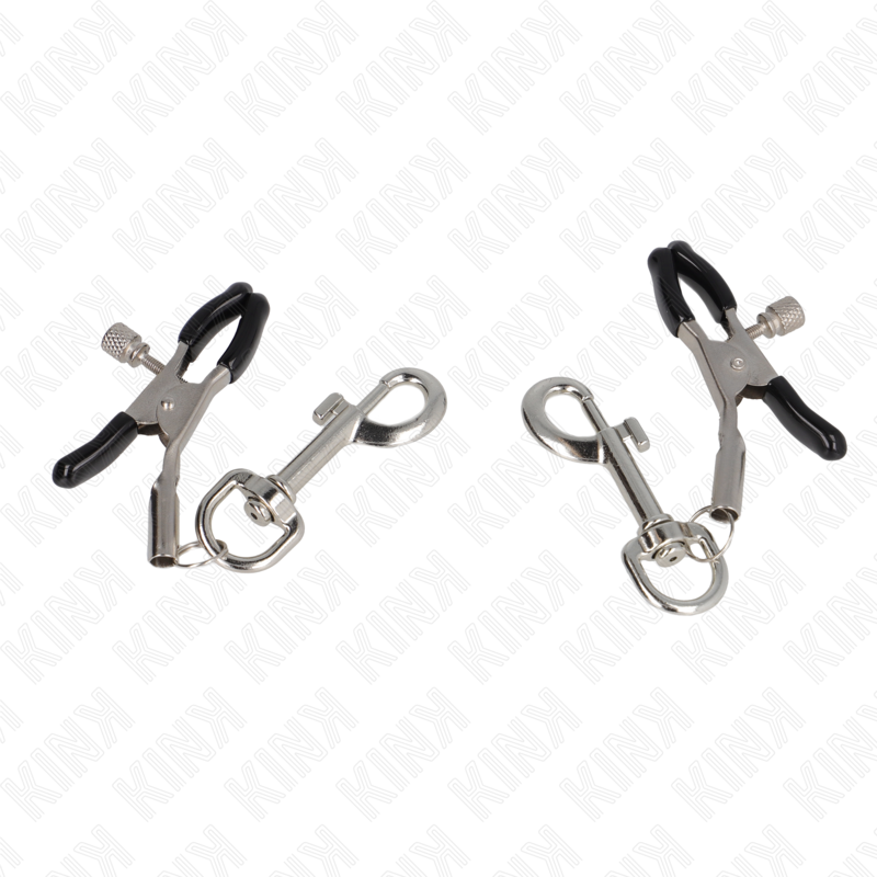 KINK - MORSETTO PER CAPEZZOLI A GANCIO 6 CM – Morsetti per capezzoli per sadomasochismo – foto 2