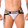 MACHO - MX26X1 JOCK GRID BIANCO XL – Sospensori
