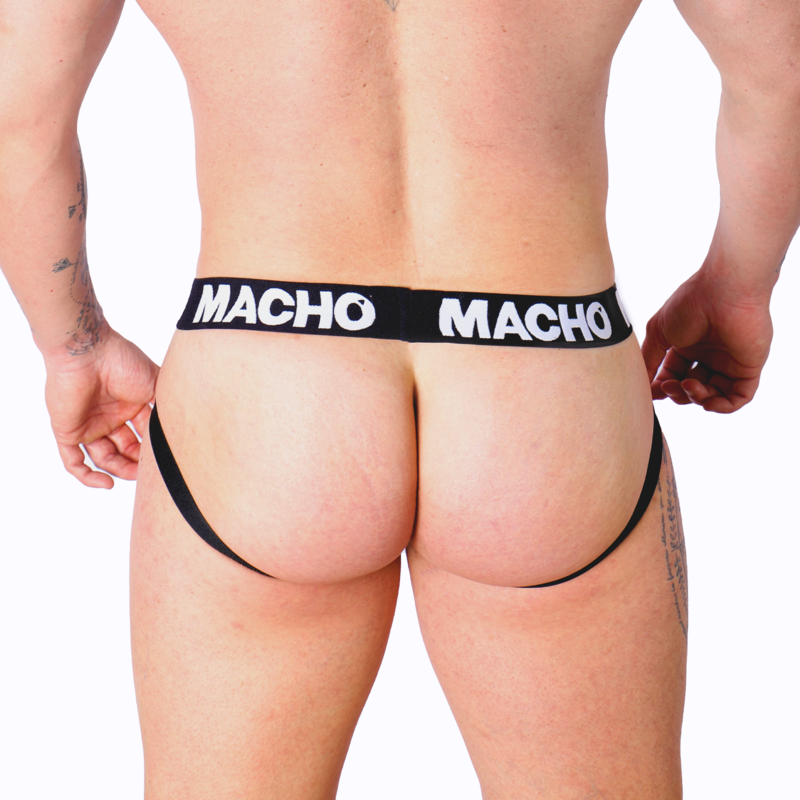 MACHO - MX26X1 JOCK GRID BIANCO S – Sospensori – foto 4