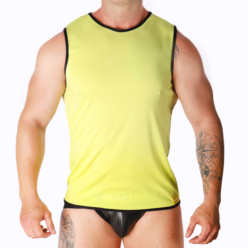 MACHO - MAGLIETTA GIALLA S/M – Magliette da uomo