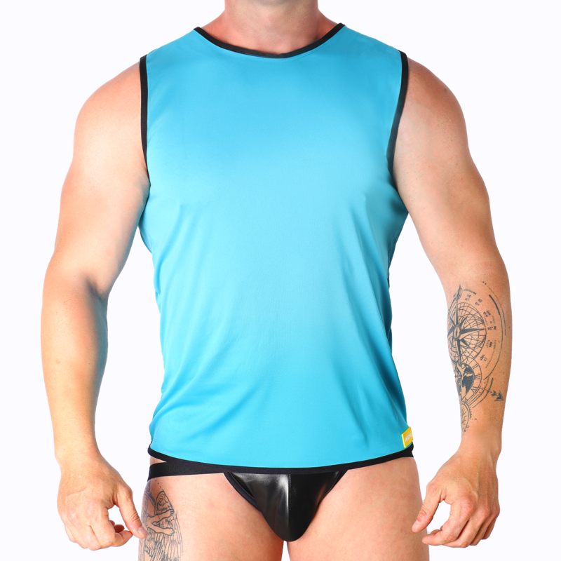 MACHO - MAGLIETTA BLU S/M – Magliette da uomo
