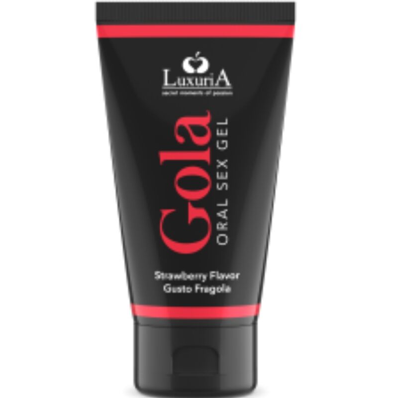 INTIMATELINE LUXURIA - GEL PER SESSO ORALE GUSTO FRAGOLA 50 ML – Per il sesso orale