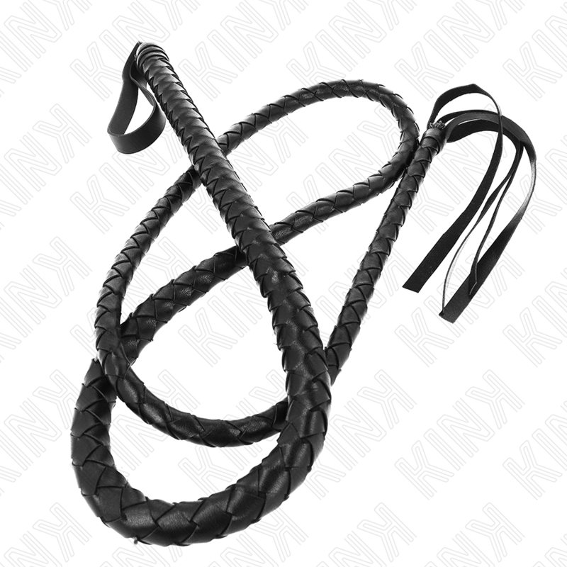 KINK - FRUSTA SERPENTE LUNGA NERA 210 CM – Fruste BDSM – foto 2