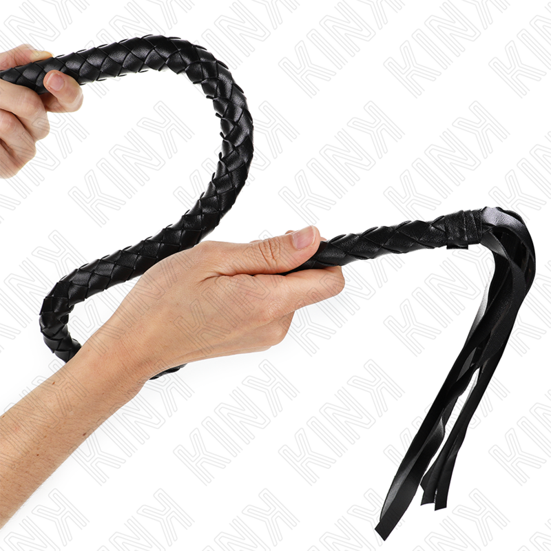 KINK - FRUSTA SERPENTE CON ANELLO MANO NERA 65 CM – Fruste BDSM – foto 3