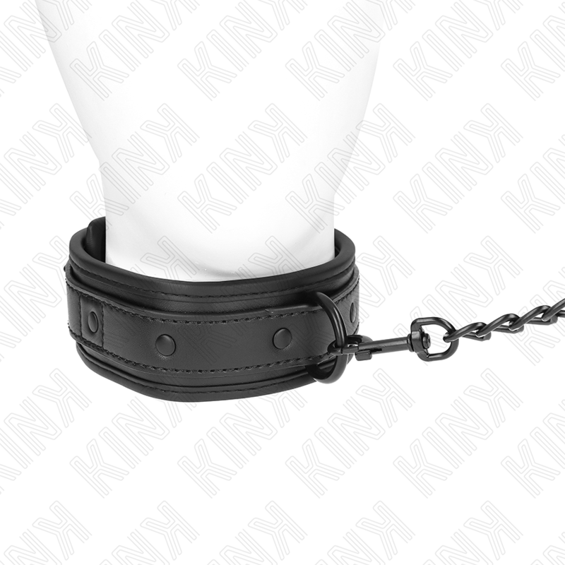 KINK - COLLARE BONDAGE IN NEOPRENE MODELLO 2 CON CINTURA 78 CM REGOLABILE 37,5 X 49,5 CM – Collane – foto 3