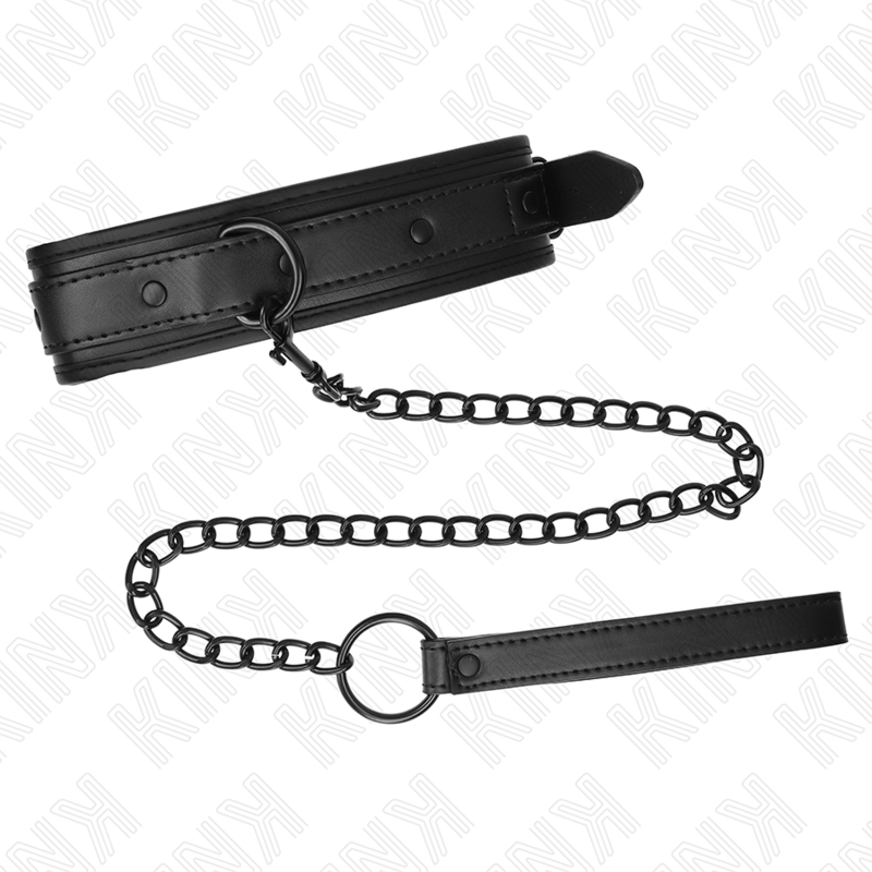 KINK - COLLARE BONDAGE IN NEOPRENE MODELLO 2 CON CINTURA 78 CM REGOLABILE 37,5 X 49,5 CM – Collane – foto 4