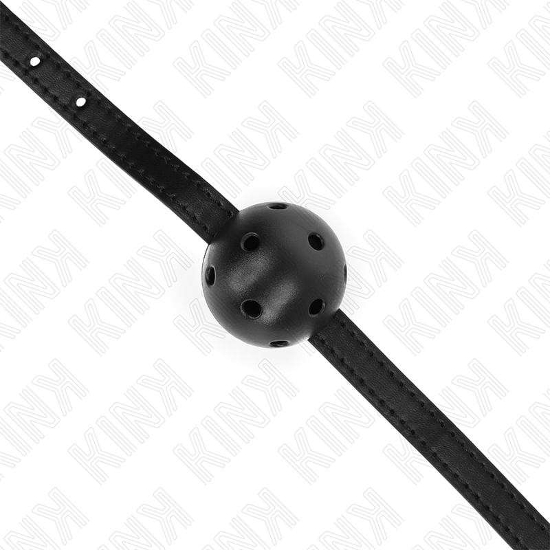 KINK - SIMPLICITY PALLA TRASPIRANTE NERA 4,5 CM BAVAGLIO 62 x 1,5 CM – Mascelle – foto 4