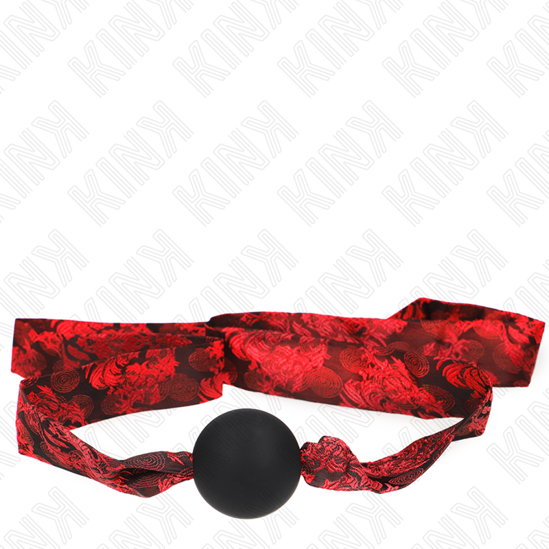 KINK - SFERA IN SILICONE SCANDALO 4,5 CM MODELLO GAG 2 146 x 4 CM – Mascelle – foto 4