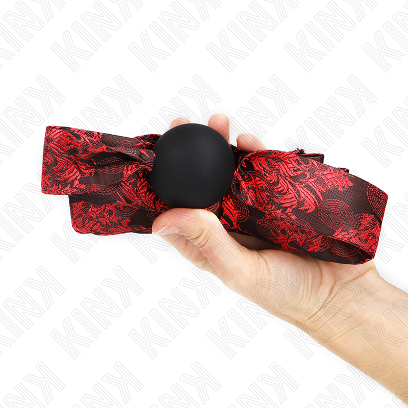 KINK - SFERA IN SILICONE SCANDALO 4,5 CM MODELLO GAG 2 146 x 4 CM – Mascelle – foto 2