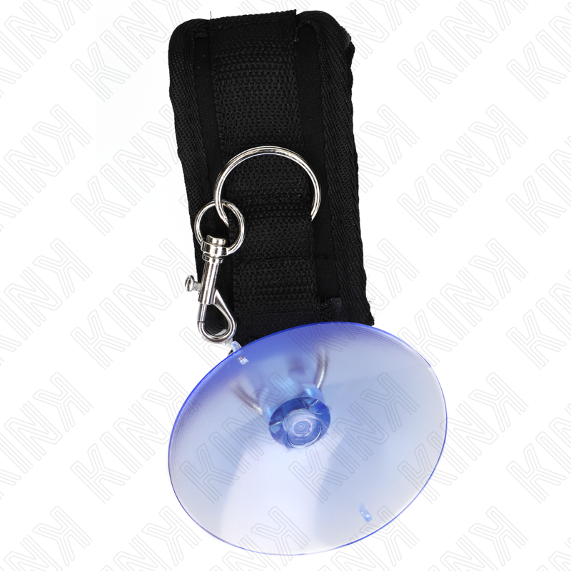 KINK - FERMAPOLSO A VENTOSA NERO 29-40 CM X 5 CM – Sistemare le manette – foto 2