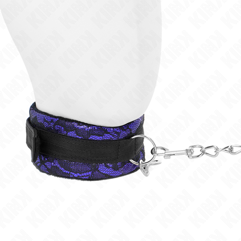 KINK - COLLANA CORTA IN PIZZO DI VELLUTO CON CINTURA 105 CM CON PROFILO IN NYLON 44 X 5,5 CM – Collane – foto 4