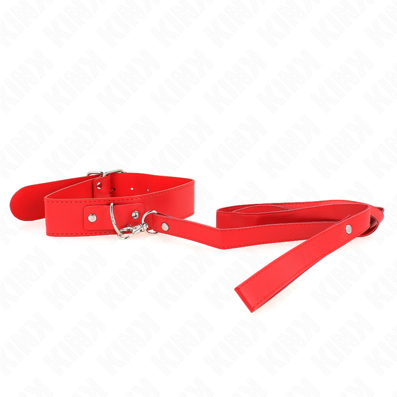KINK - COLLANA CON CINTURA 116 CM ROJO CINTURINO REGOLABILE 32-50 CM X 8 CM – Collane – foto 4