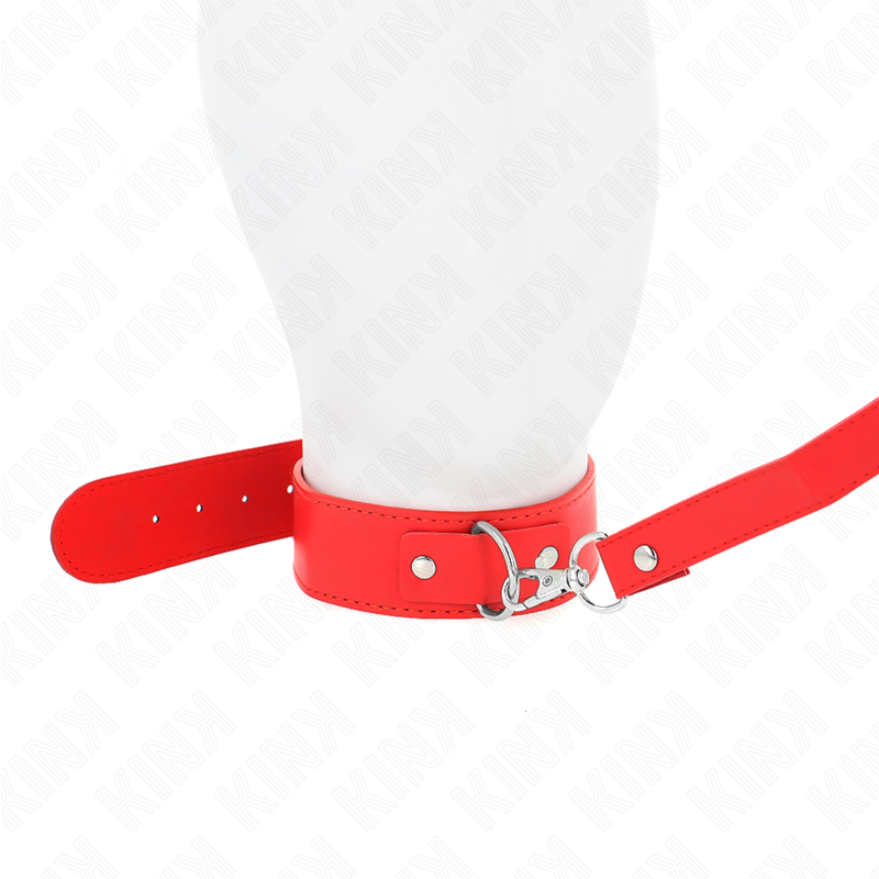 KINK - COLLANA CON CINTURA 116 CM ROJO CINTURINO REGOLABILE 32-50 CM X 8 CM – Collane – foto 5
