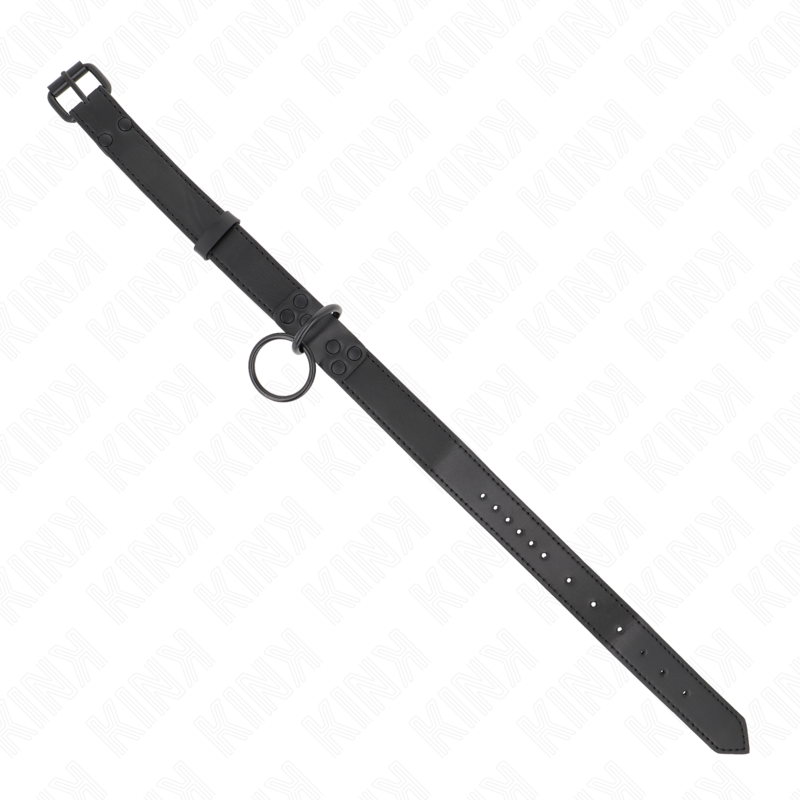 KINK - COLLARE CON GUINZAGLIO SCURO 65 CM REGOLABILE 37-54 CM X 3 CM – Collane – foto 6