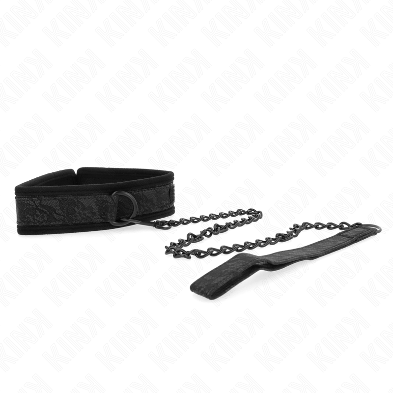 KINK - COLLARE MODELLO BASE CON GUINZAGLIO 77 CM MODELLO 5 REGOLABILE 34-54 CM X 5 CM – Collane – foto 3