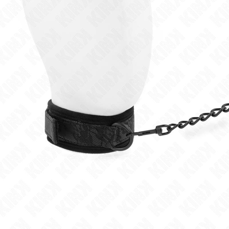 KINK - COLLARE MODELLO BASE CON GUINZAGLIO 77 CM MODELLO 5 REGOLABILE 34-54 CM X 5 CM – Collane – foto 4